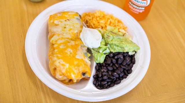 Chimichangas.